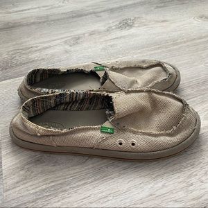 Sanuk Natural Donna Hemp Shoes